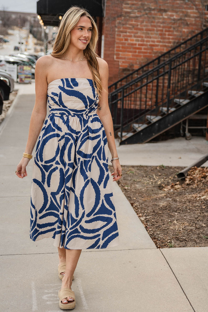 Set Sail Midi Dress