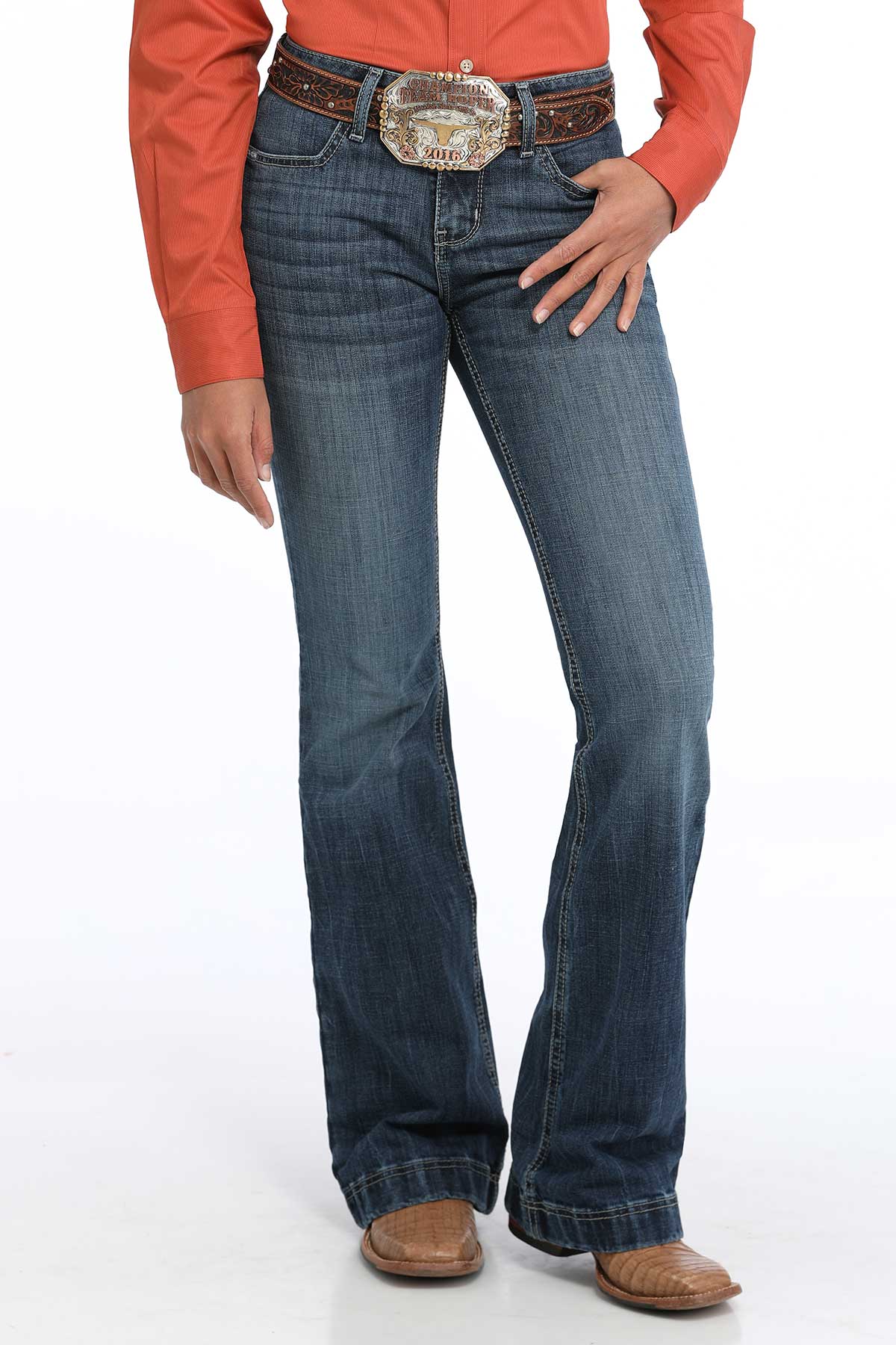 Cinch Lynden Dark Stone Wash Trouser