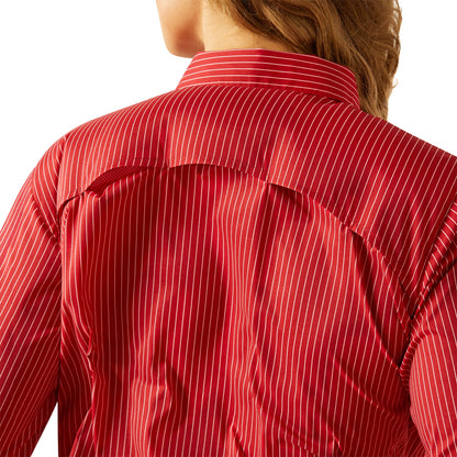 Ariat Equestrian Red Stripe VentTEK Shirt