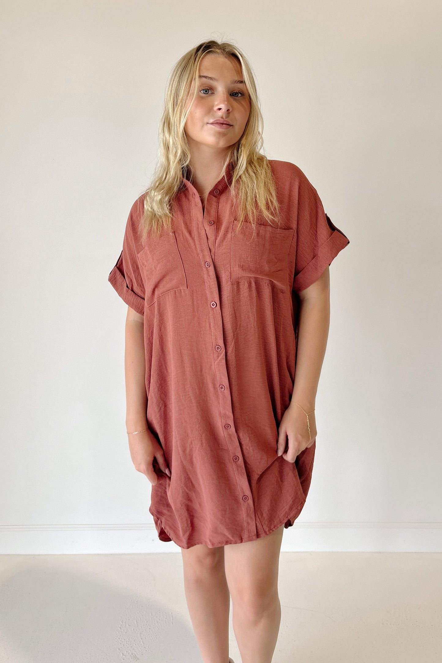 Saturday Stroll Mini Dress