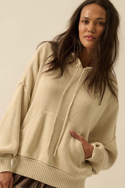 Easy to Please Kangaroo Pocket Hoodie Sweater