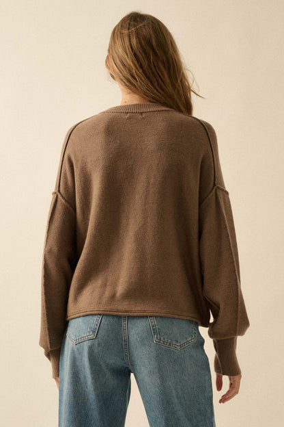 Untamed Heart Horse-Embroidered Sweater