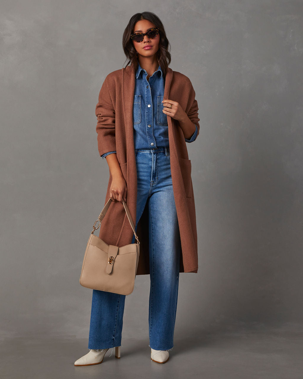 Coletti Longline Open Front Duster