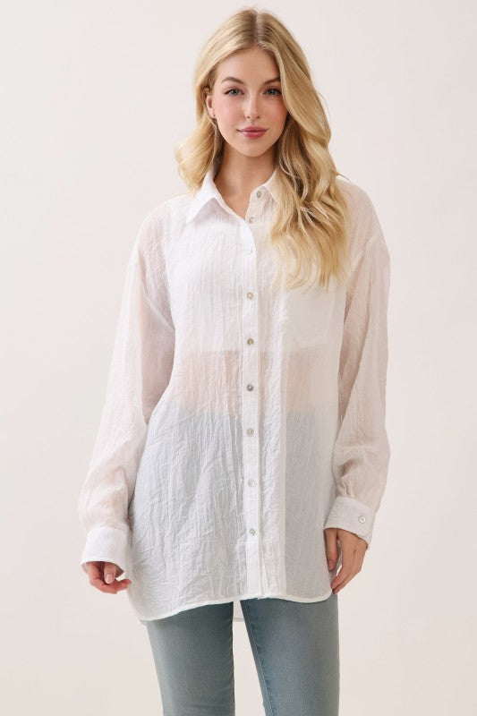 Wren Button Top