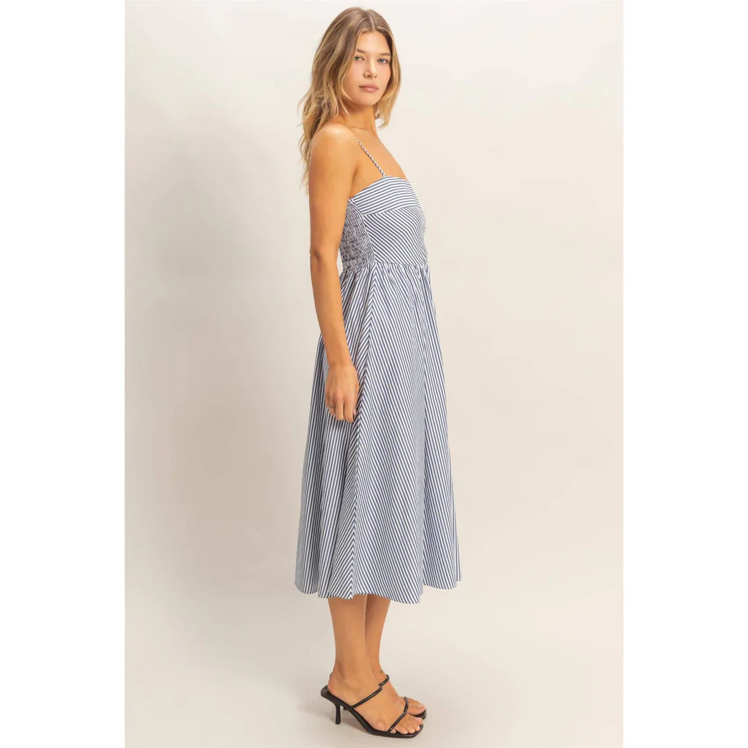 Seaside Stroll Midi Dress