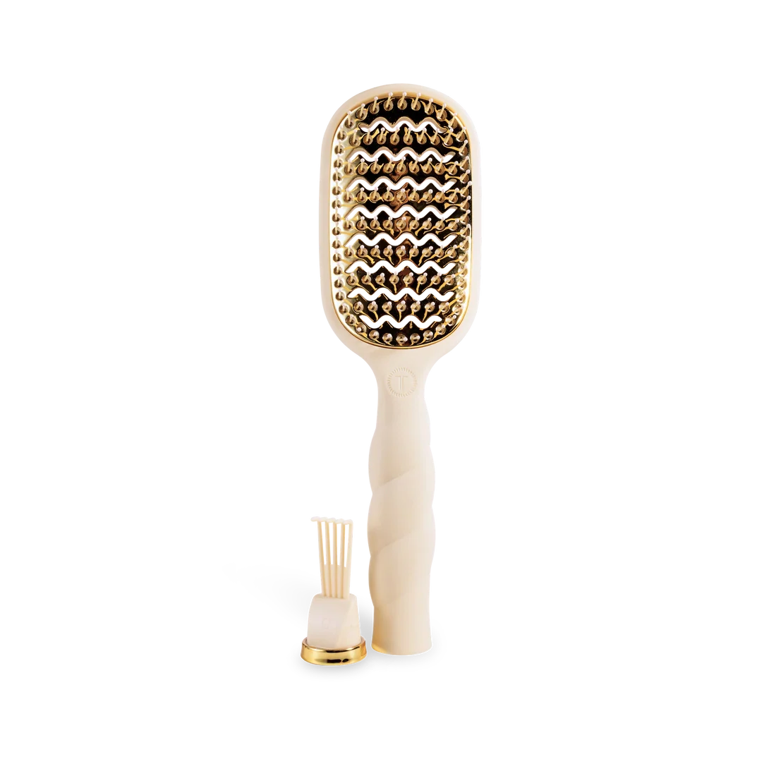 Vented Hair Brush (Tan)