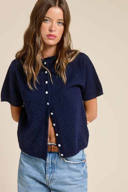 Spring Staple Knit Top