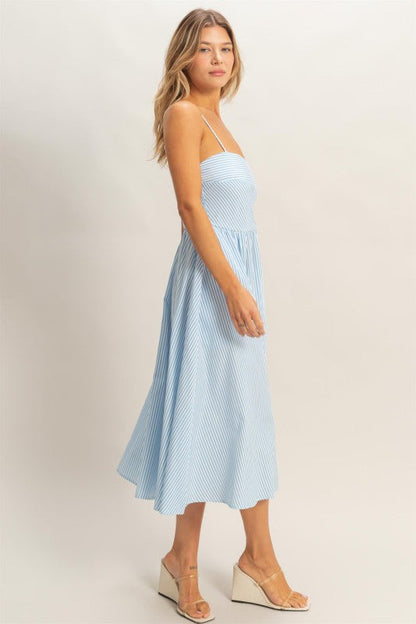 Seaside Stroll Midi Dress