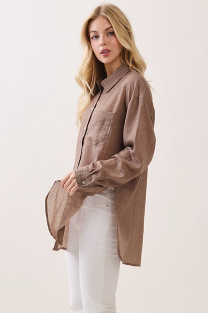 Wren Button Top