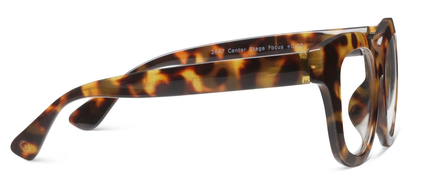 Tortoise Center Stage Glasses +1.50