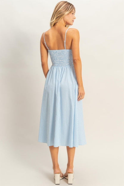 Seaside Stroll Midi Dress