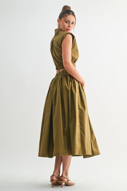 Olive Green Eden Muse Set