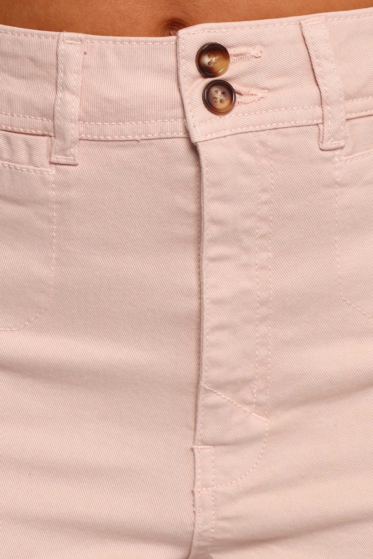Gemma Cropped Wide Leg Jeans - Sepia Rose