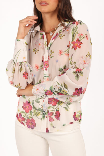 Fleetwood Blouse - Jaci White